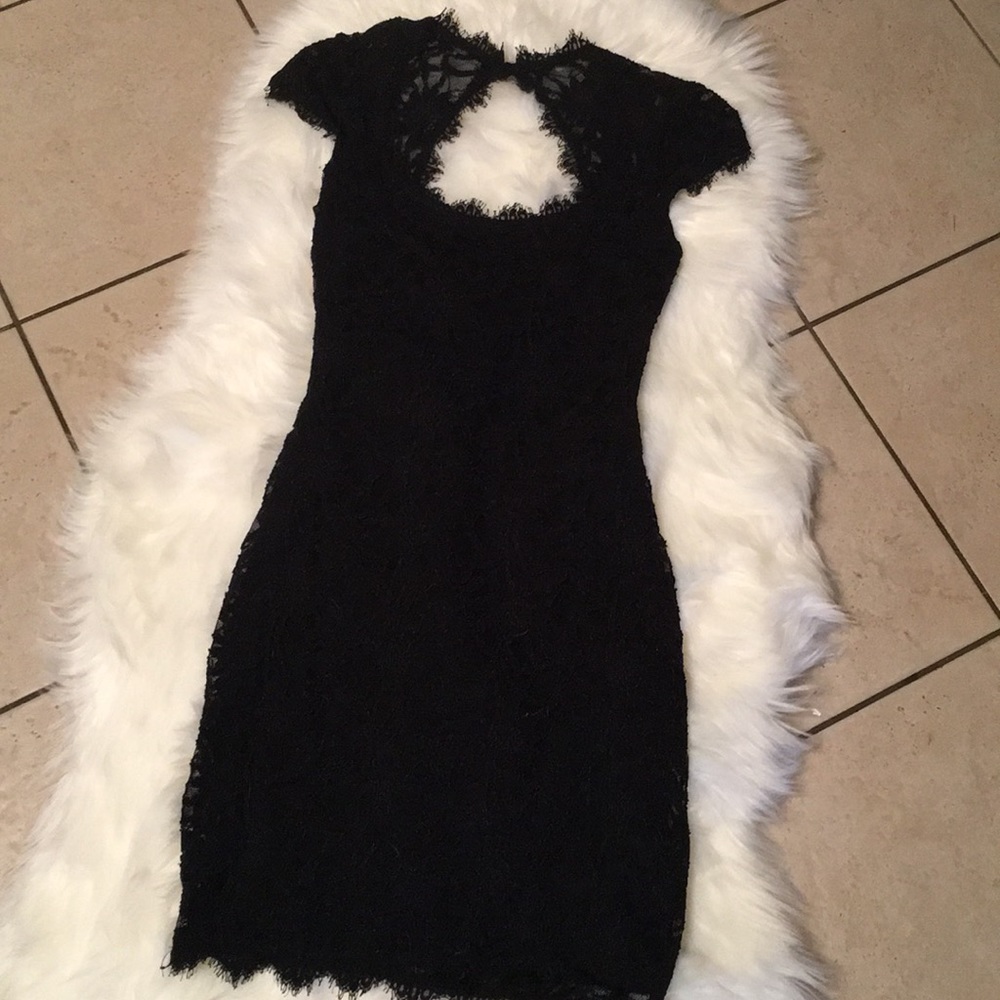 Black Lace Dress